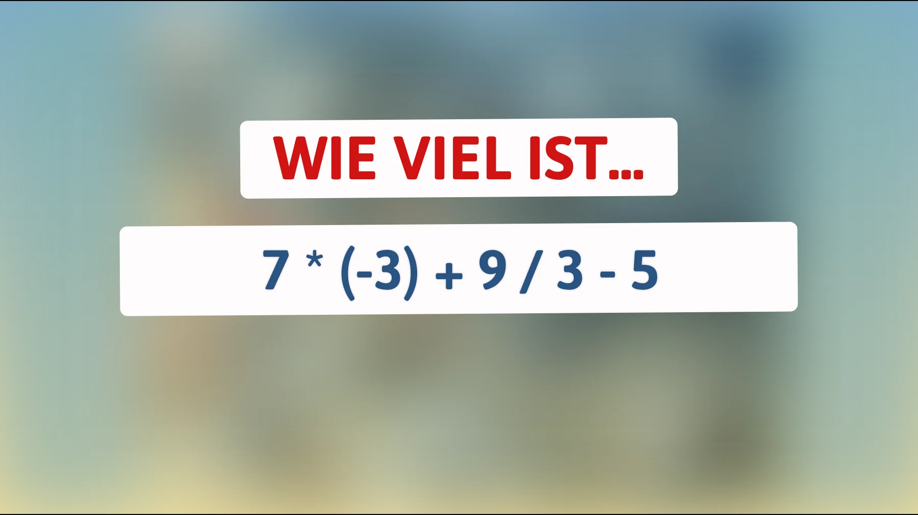 Nur 1% der Menschen können dieses mathematische Rätsel korrekt lösen – Bist du einer von ihnen?"