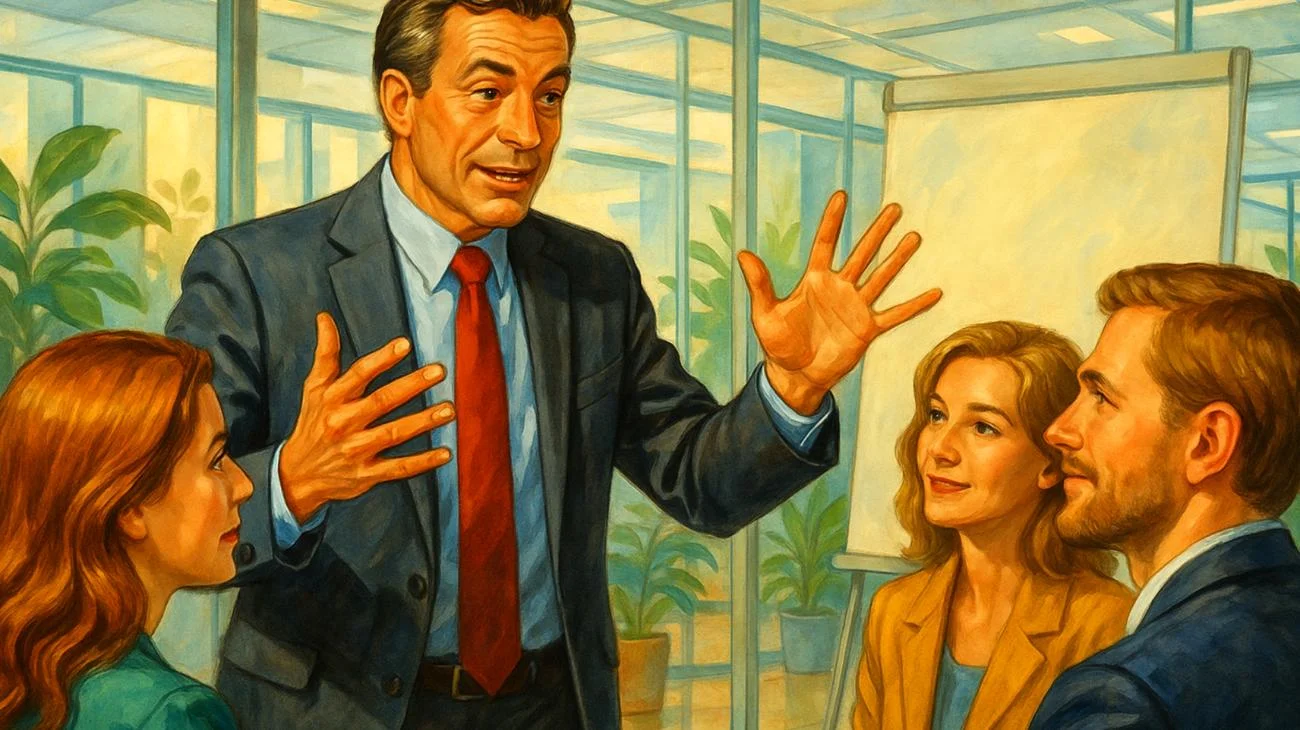 Was bedeutet es, wenn jemand ständig beim Reden mit den Händen gestikuliert, laut Psychologie? 2026-01-22T19:03:58.622Z"